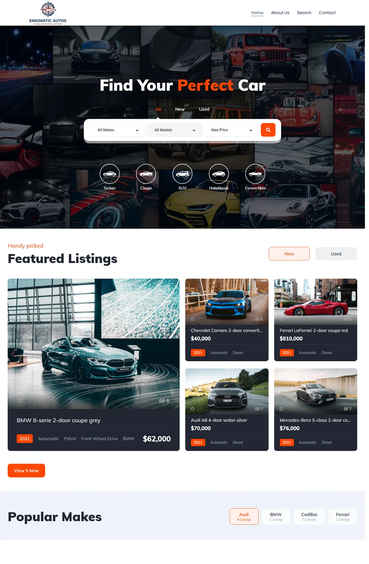 Engimatic 360 website screenshot